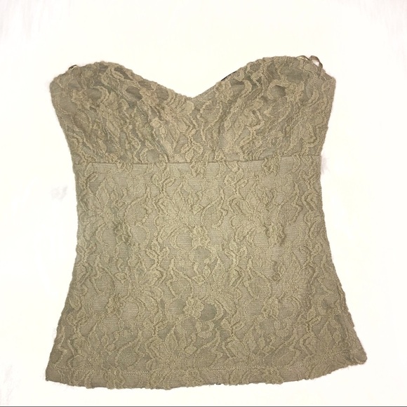 UO medium Pins & Needles sexy corset lace top - Picture 2 of 6